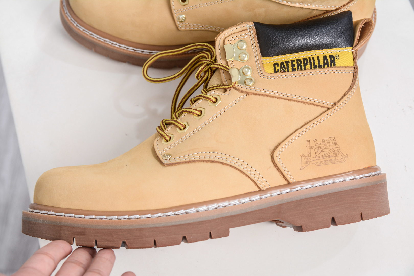 Caterpillar Men's Classic Leather Work Boots, Durable & Comfortable 8 cmp i1758306956289 1698 0 6