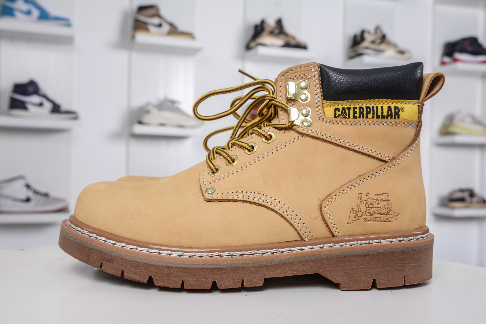 Caterpillar Men's Classic Leather Work Boots, Durable & Comfortable 2 cmp i1758306956295 7968 0 0