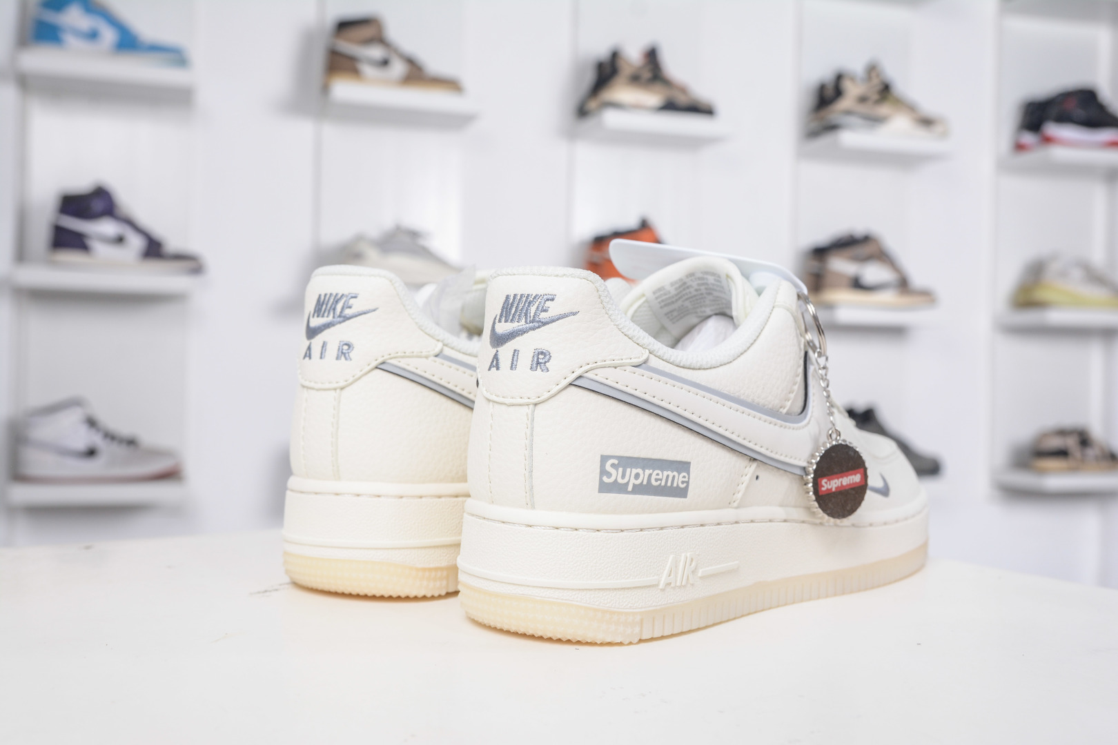 Nike Air Force 1 Low '07 x Supreme Collab - Cream/Grey, All Sizes Available 7 cmp i1758395321649 1752 0 5