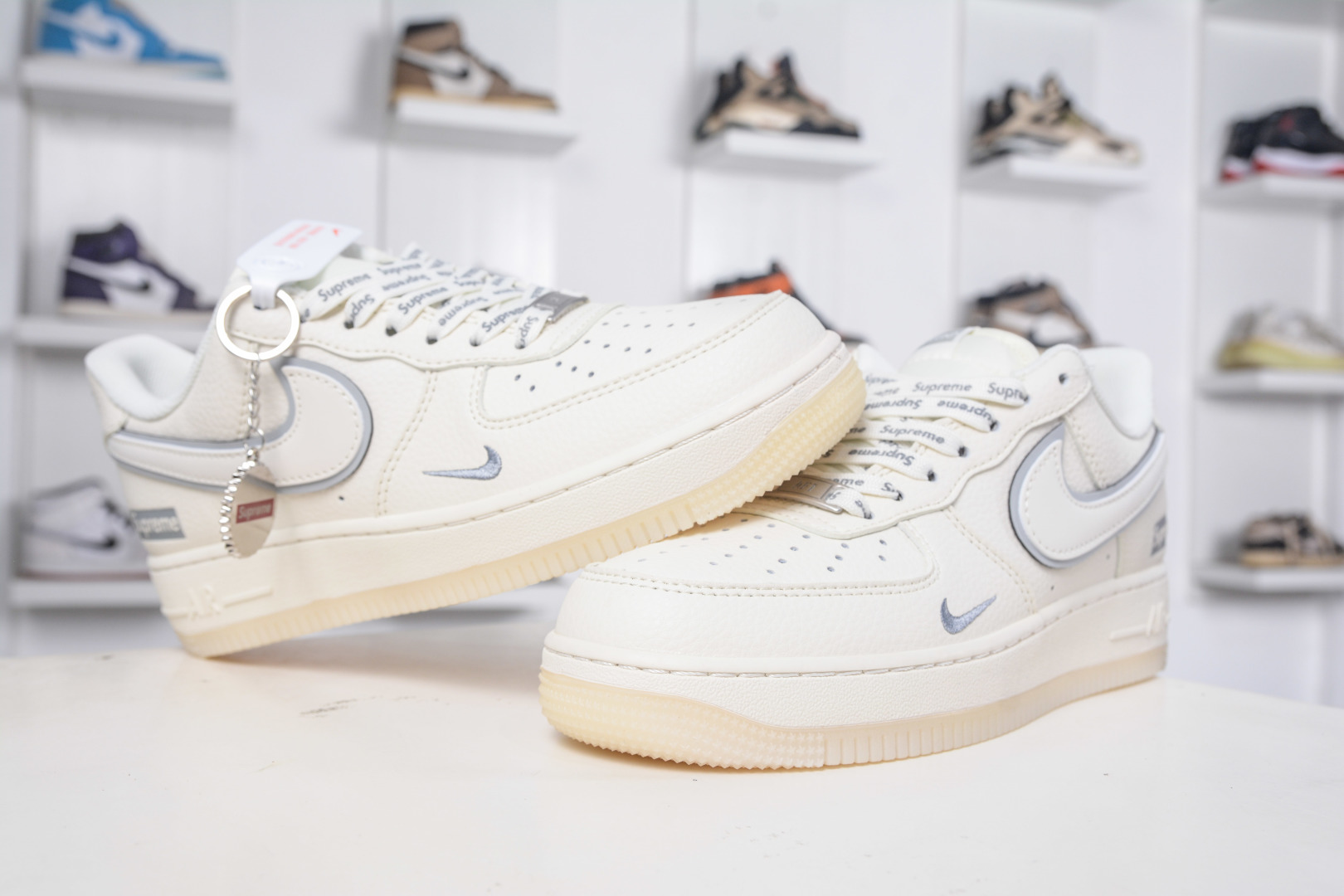 Nike Air Force 1 Low '07 x Supreme Collab - Cream/Grey, All Sizes Available 5 cmp i1758395321650 6373 0 3