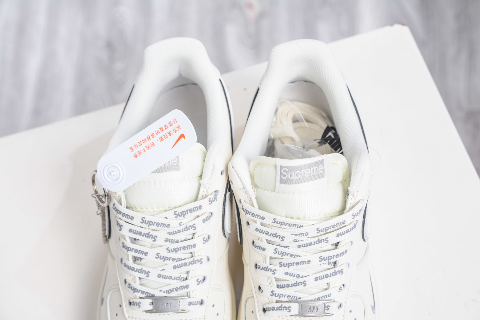 Nike Air Force 1 Low '07 x Supreme Collab - Cream/Grey, All Sizes Available 9 cmp i1758395322617 3014 0 7