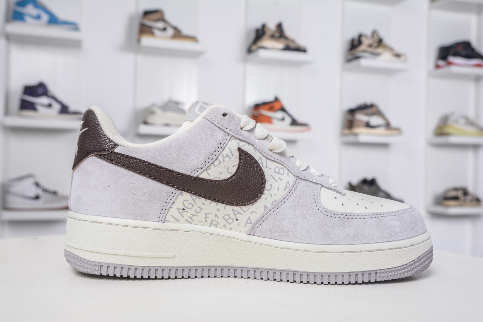 Nike Air Force 1 Low x Balenciaga White Grey Brown,Limited Edition 4 cmp i1758395404646 797 0 2