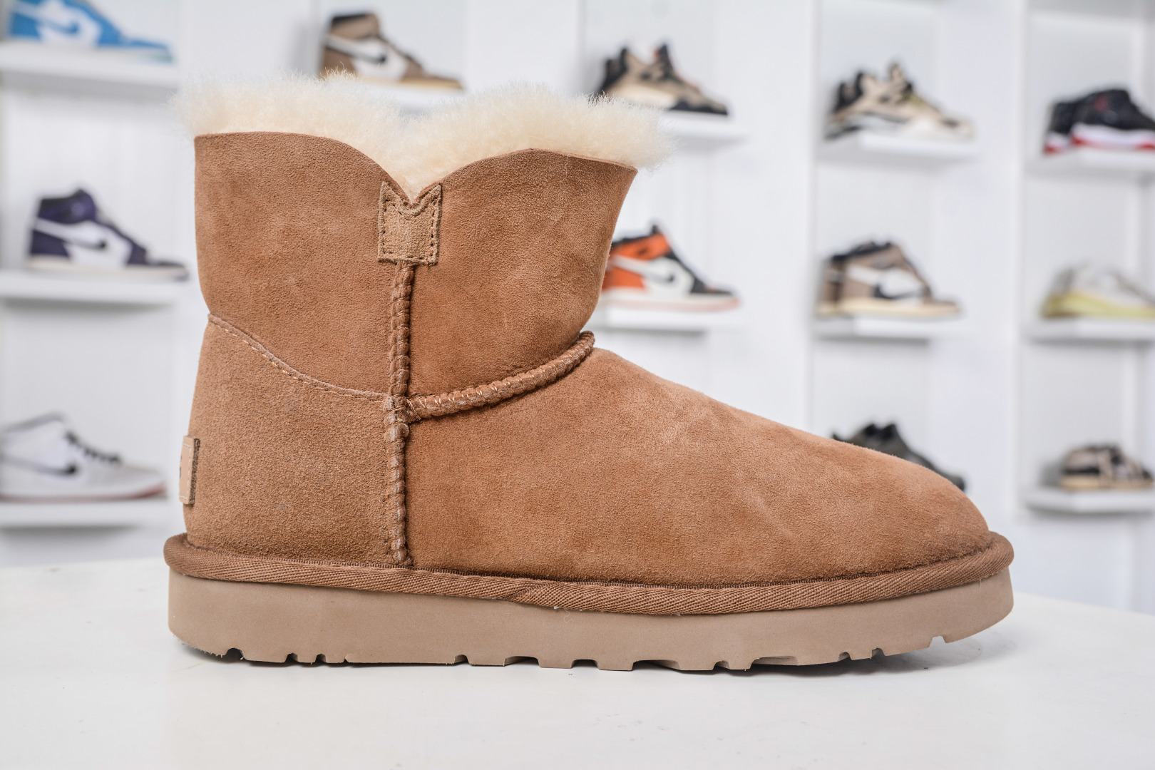 UGG Bailey Mini Boot: Cozy Sheepskin Comfort with Button Detail - Women's Sizes 3 cmp i1758395786339 3421 0 2
