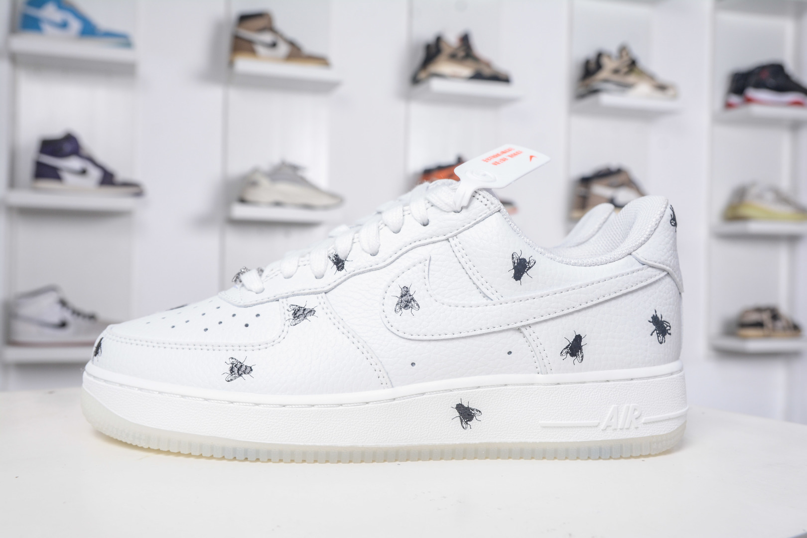 纯原 Nike Air Force 1 Low 07 苍蝇印 原楦头原纸板 打造纯正空军版型 专注外贸渠