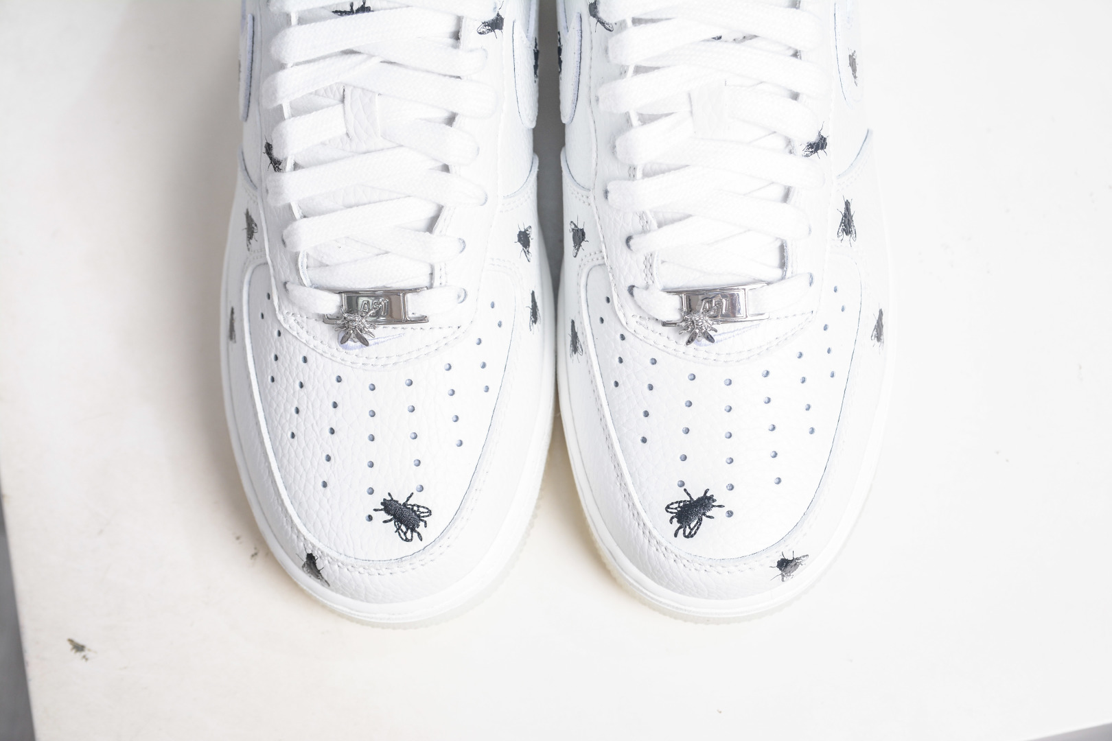 纯原 Nike Air Force 1 Low 07 苍蝇印 原楦头原纸板 打造纯正空军版型 专注外贸渠