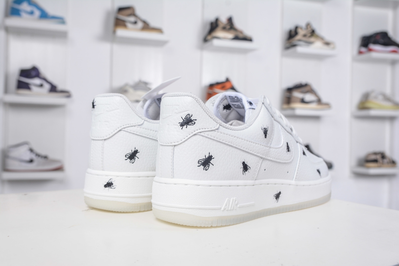 纯原 Nike Air Force 1 Low 07 苍蝇印 原楦头原纸板 打造纯正空军版型 专注外贸渠