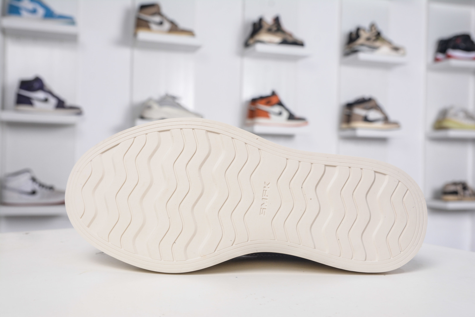 260 SMFK Garden Vintage Skate Low 花园系列低帮复古厚底十字花帆布休闲松糕做旧小脏板鞋