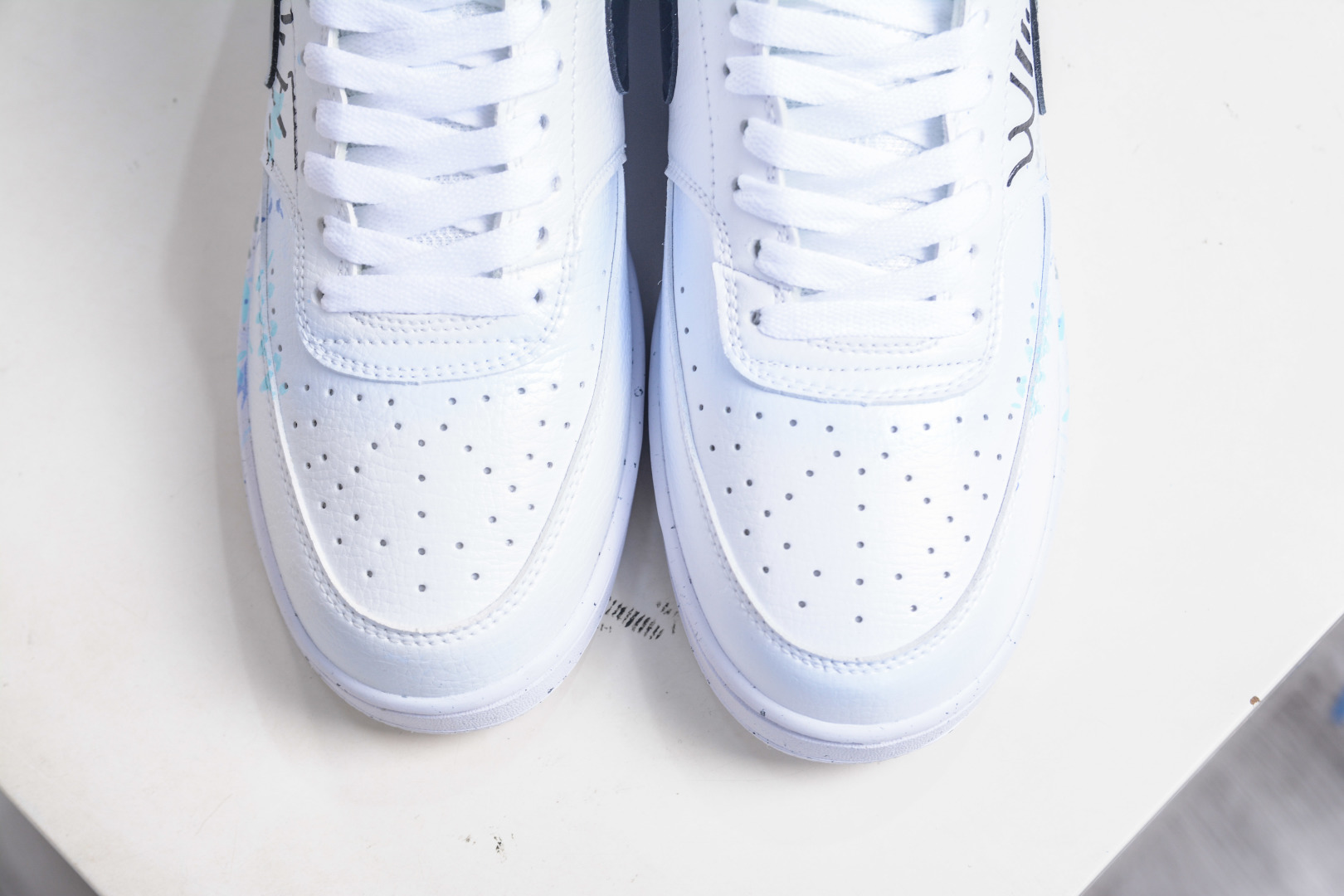 Nike Court Vision Low 手绘涂鸦 休闲运动板鞋 低帮百搭透气休闲运动板鞋 DH2987-101