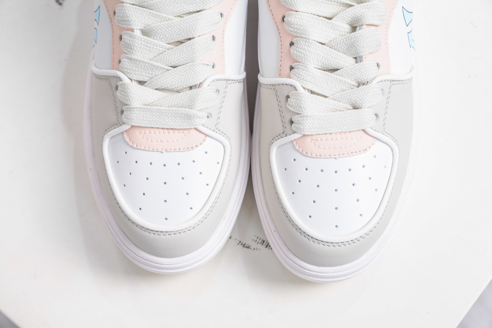 MLB Chunky Liner 气泡水母 奶油小熊 涂鸦定制配色学长鞋系列低帮老爹风轻量增高厚底百搭休闲运动慢跑鞋 3ASXCLB3N 50IVS