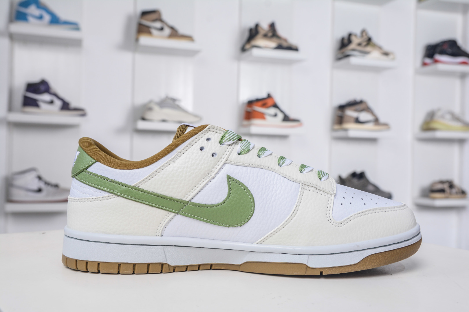 Nike SB Dunk Low x Louis Vuitton LV联名-白绿棕 SC0601-476