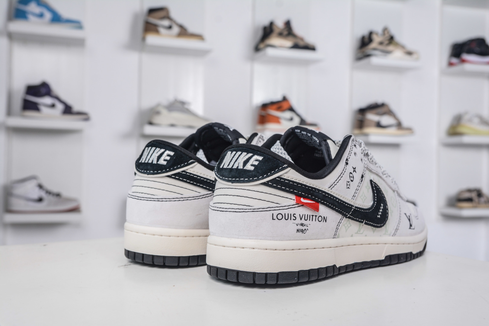 Nike SB Dunk Low x Louis Vuitton LV联名-黑白双勾 CX5050-Y21