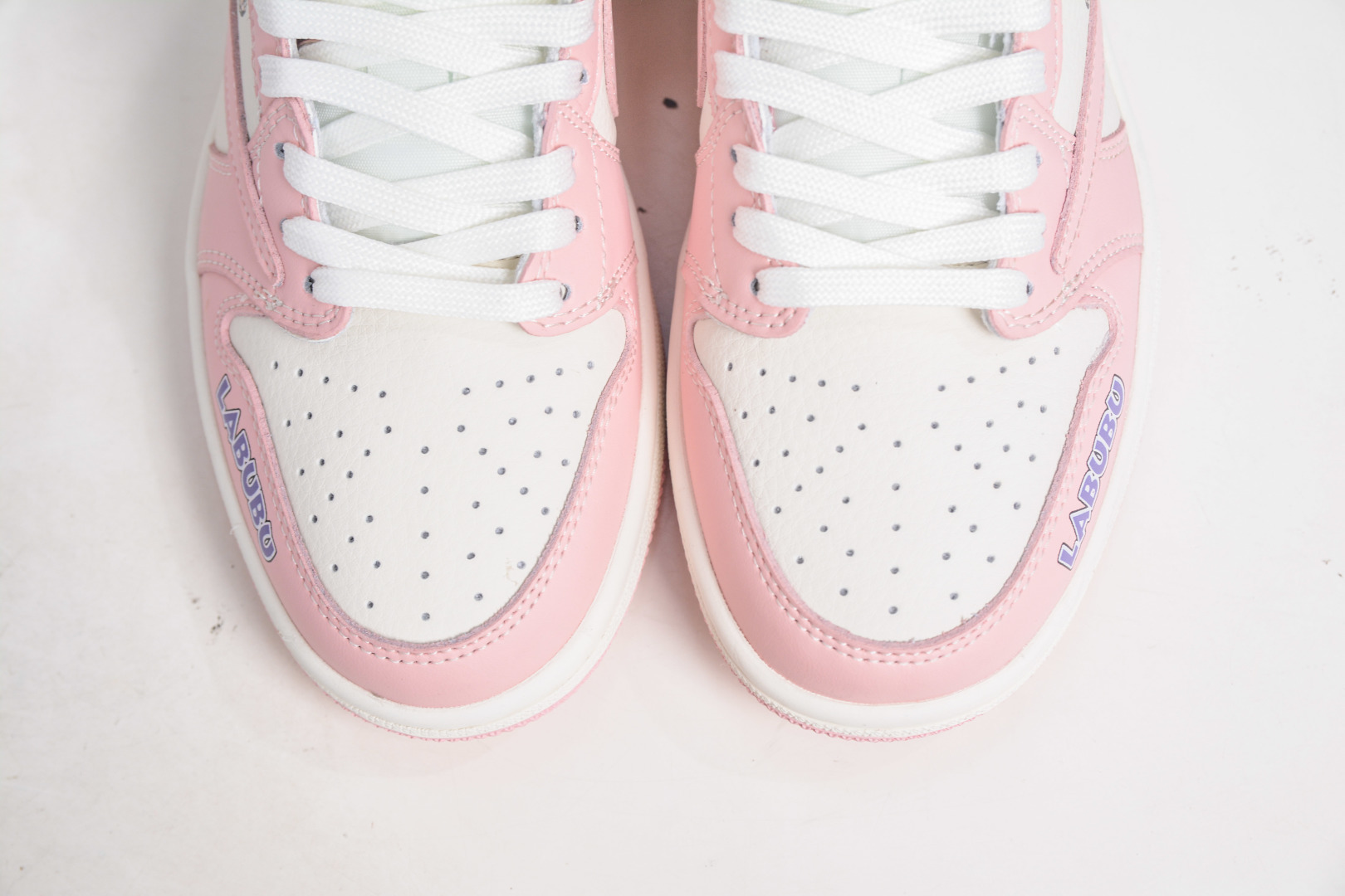 TS x Air Jordan AJ1 Low X LABUBU 低帮联名拉布布-白粉 DD7866-114