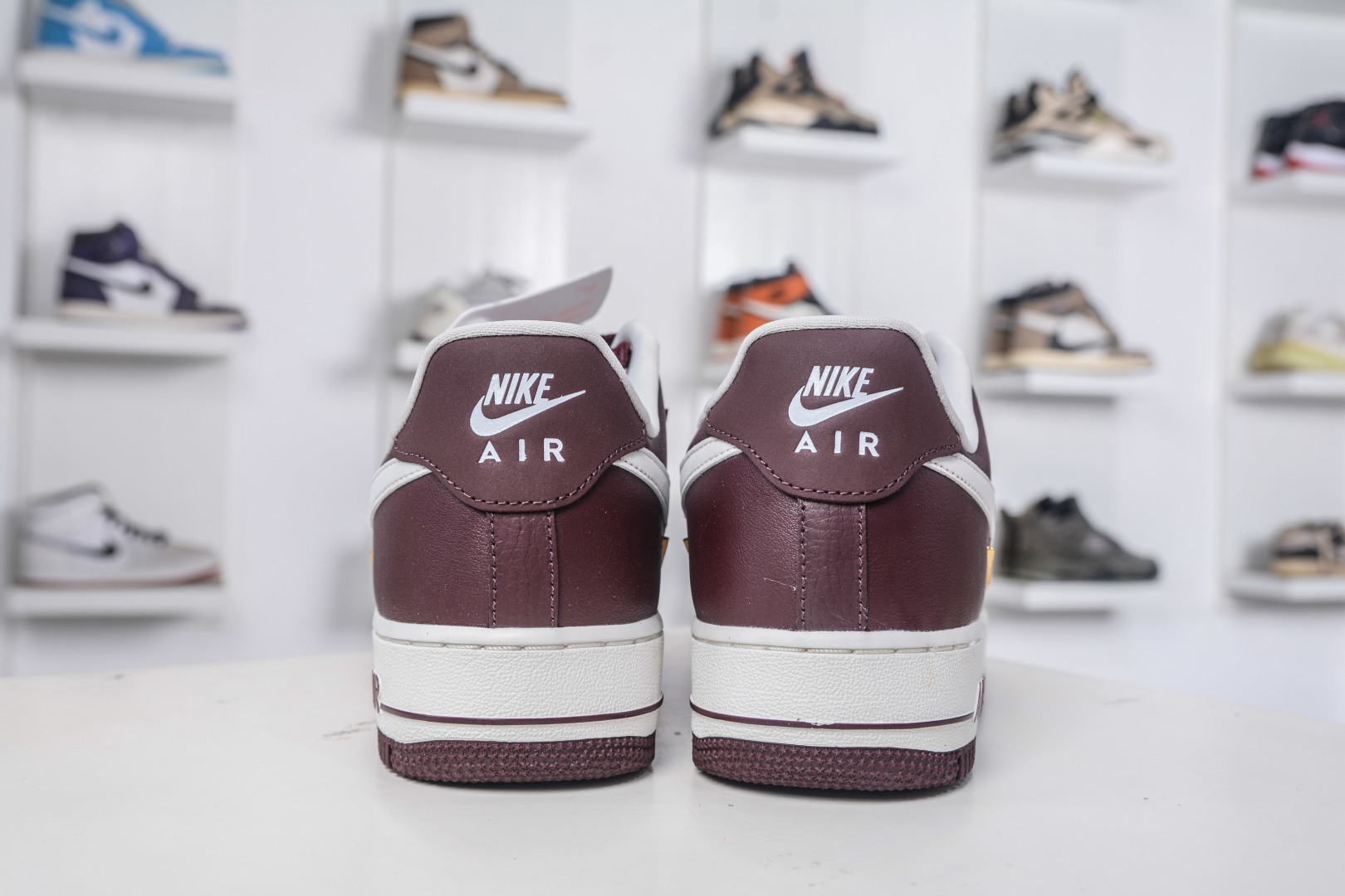 纯原 NK Air Force 1 '07 Low 酒红四小勾 原楦头原纸板 打造纯正空军版型 专注外贸