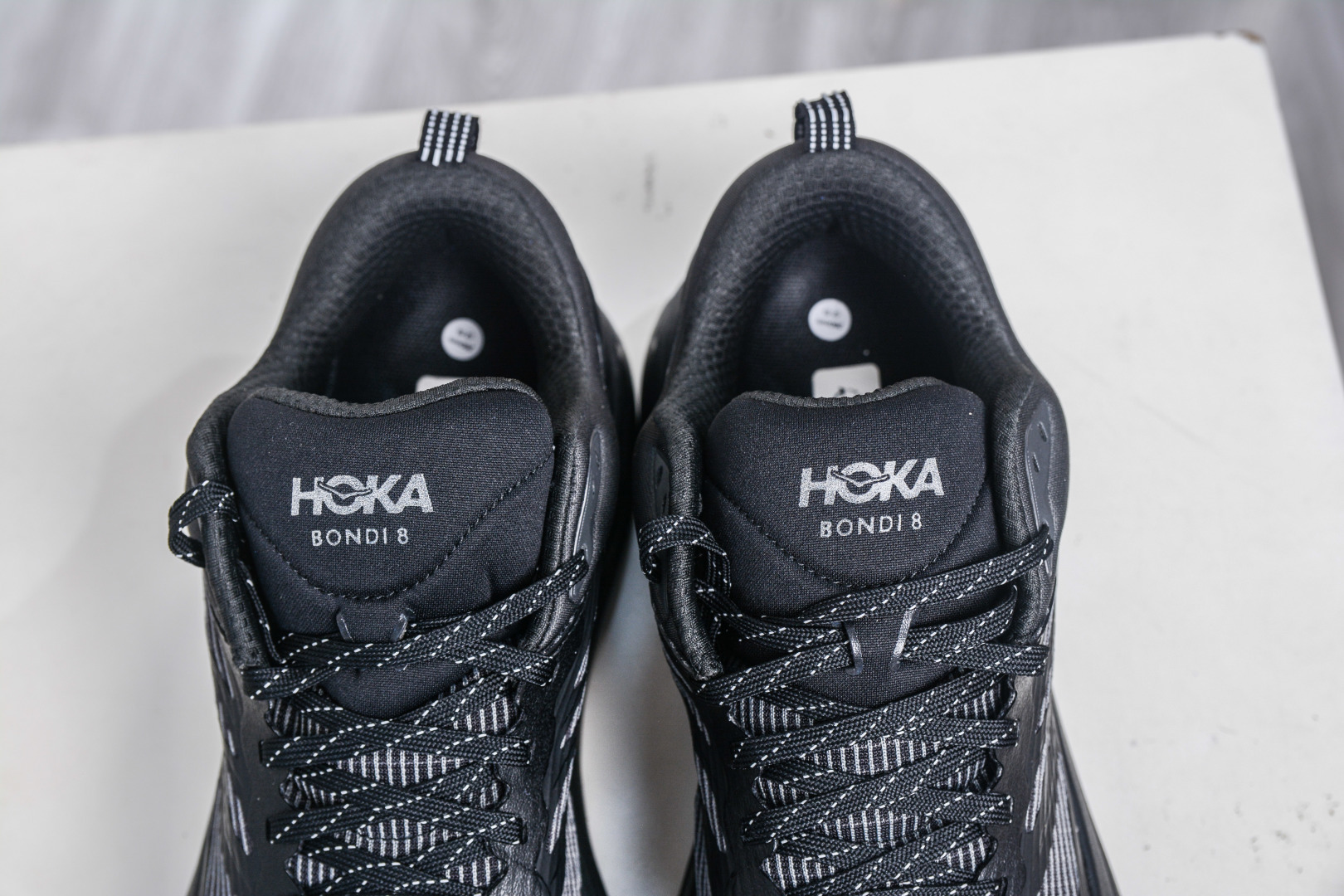 180 X版纯原HOKA ONE ONE Bondi 8 TS CAGED 轻量低帮户外越野跑鞋 1155391/BBLC