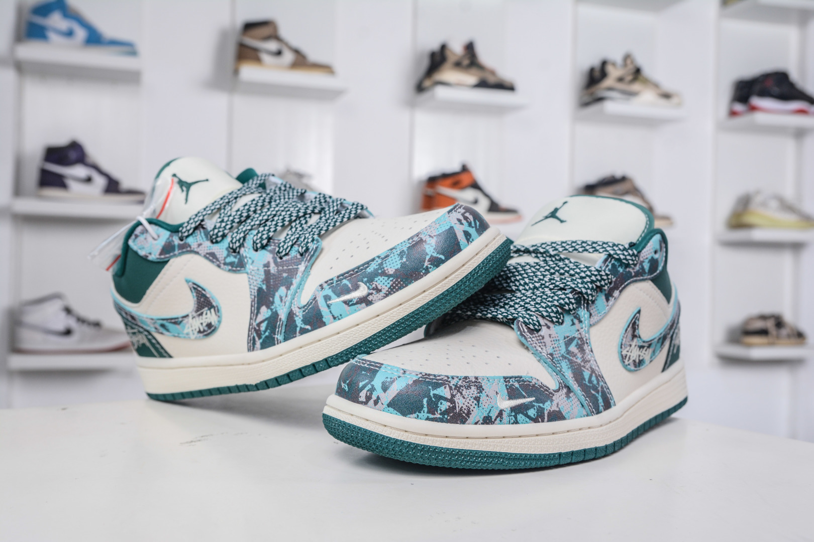 Air Jordan 1 Retro Low x Stussy 'Wild Green' Collab - Premium Comfort 5 cmp i1758641147897 757 0 3