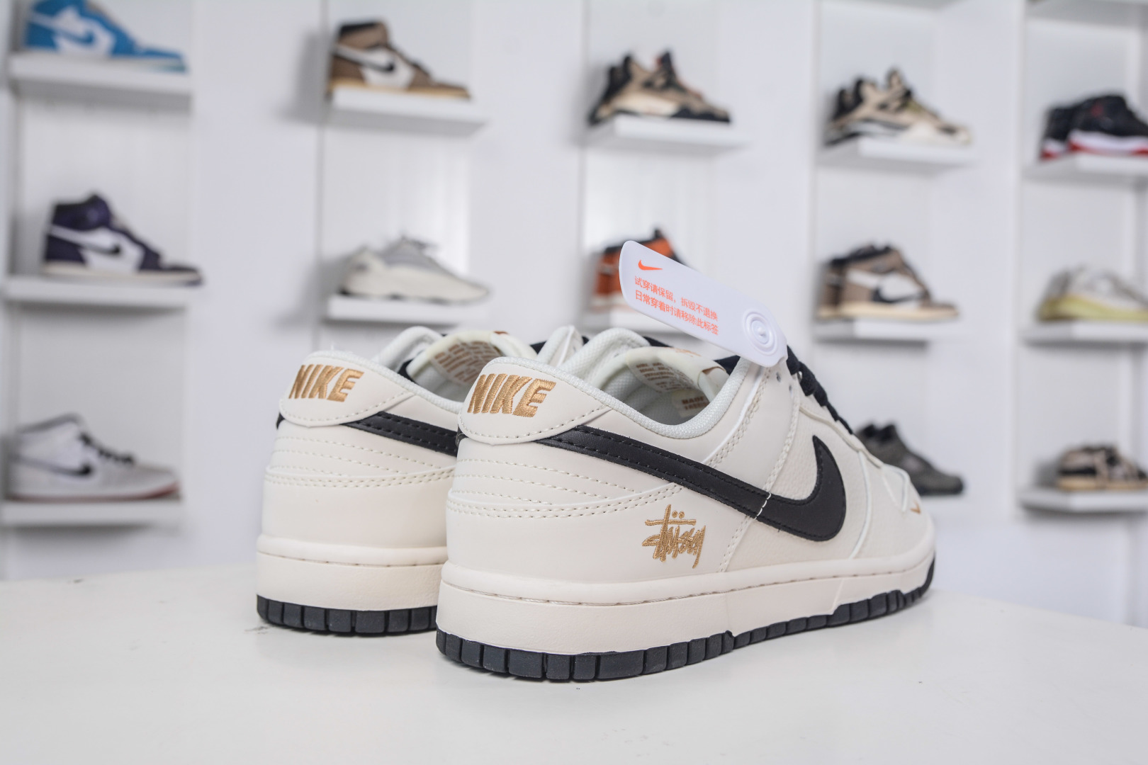 Nike SB Dunk Low X Stussy Collab Cream Black: Premium Comfort & Style 7 cmp i1758641325992 9832 0 5