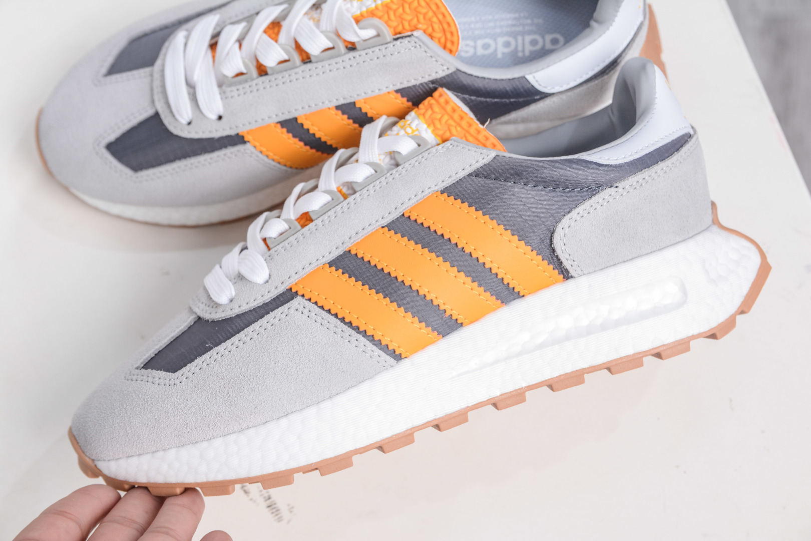 Adidas Originals Retropy E5 Boost Running Shoes - Comfortable & Stylish 7 cmp i1758641578293 6403 0 6