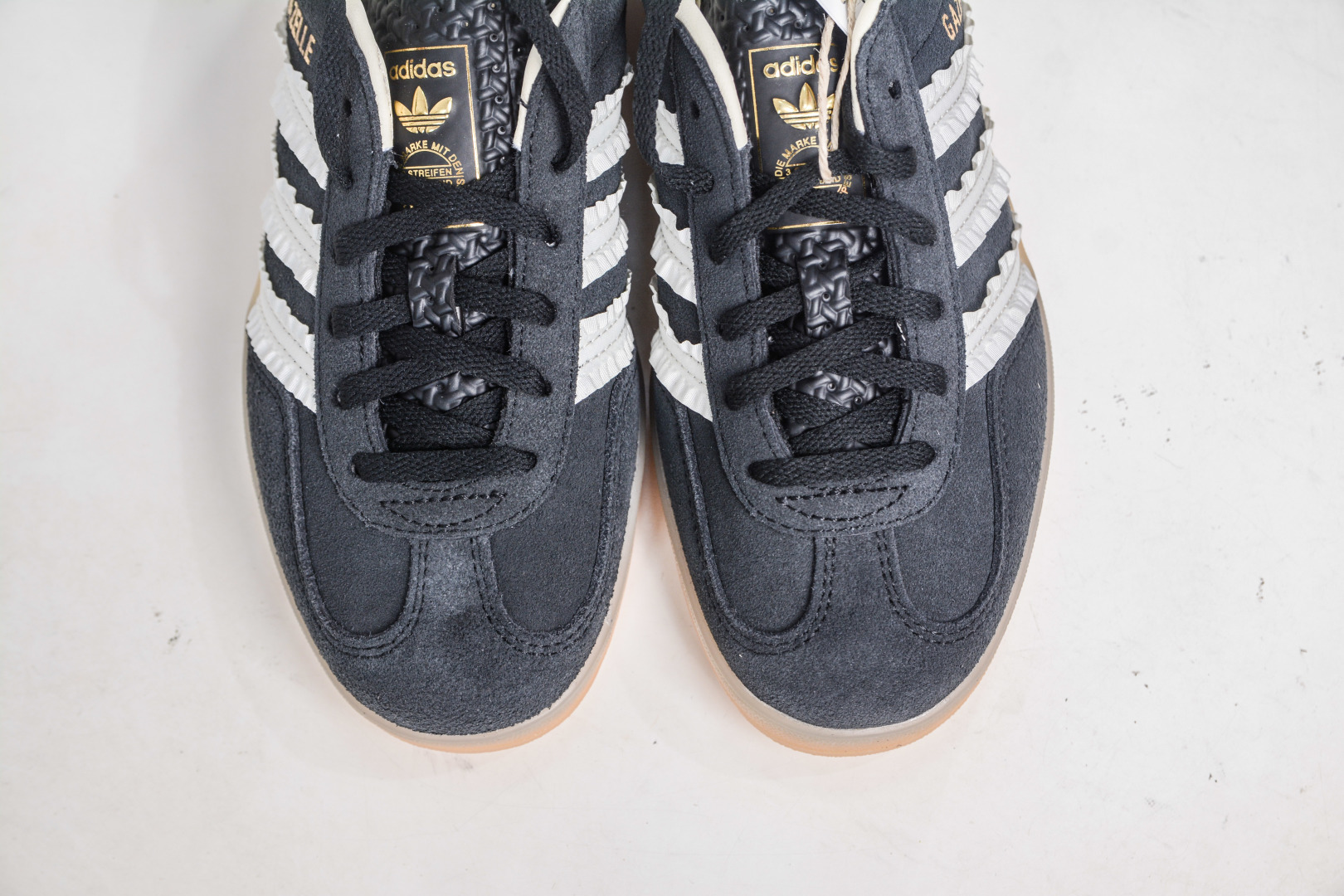 X版 adidas Originals Gazelle INdoor 三叶草休闲防滑耐磨低帮板鞋 JS1413