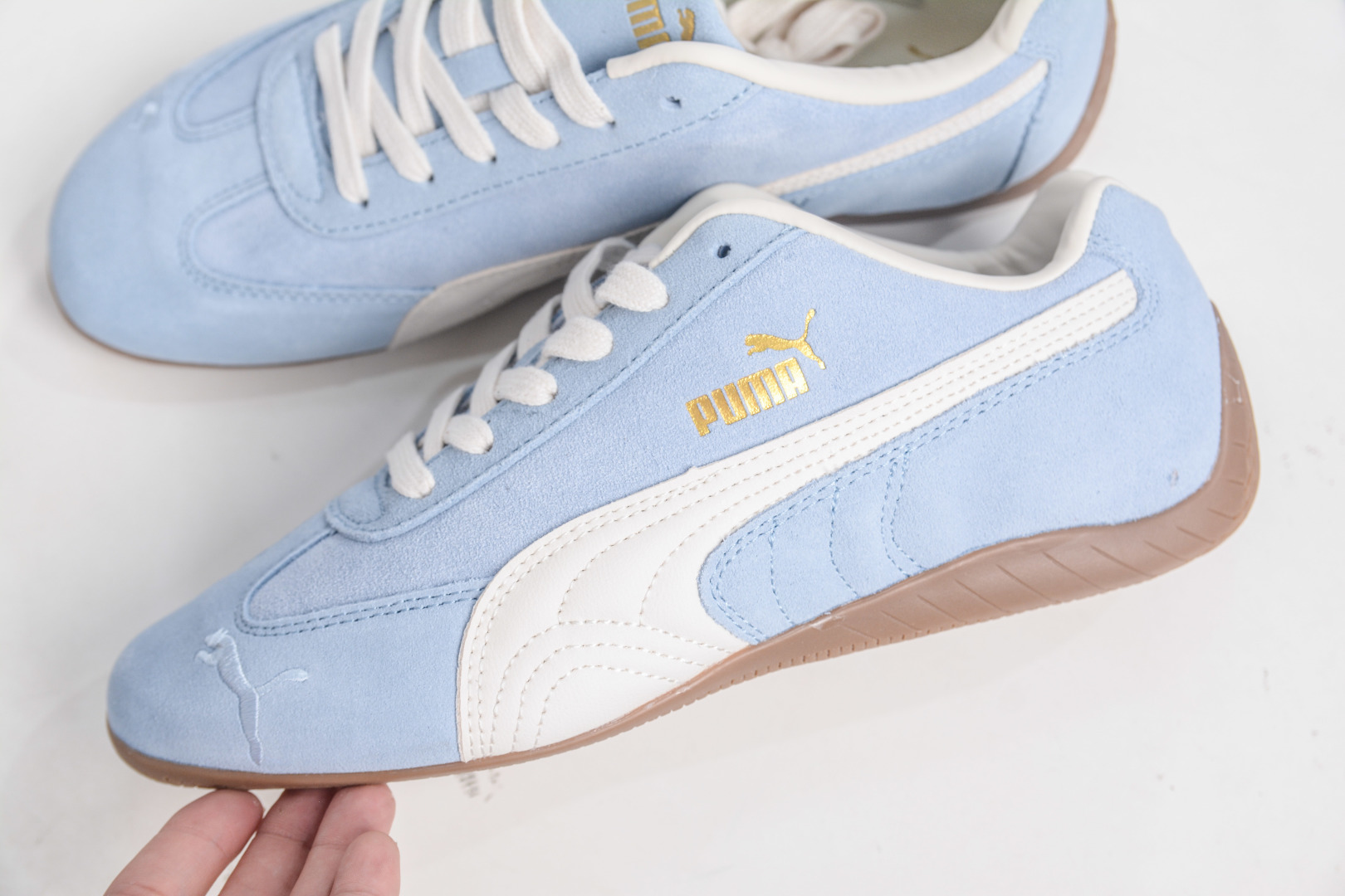 Puma Speedcat OG "New Navy" Suede Low-Profile Racing-Inspired Sneakers 7 cmp i1758815346414 6810 0 6