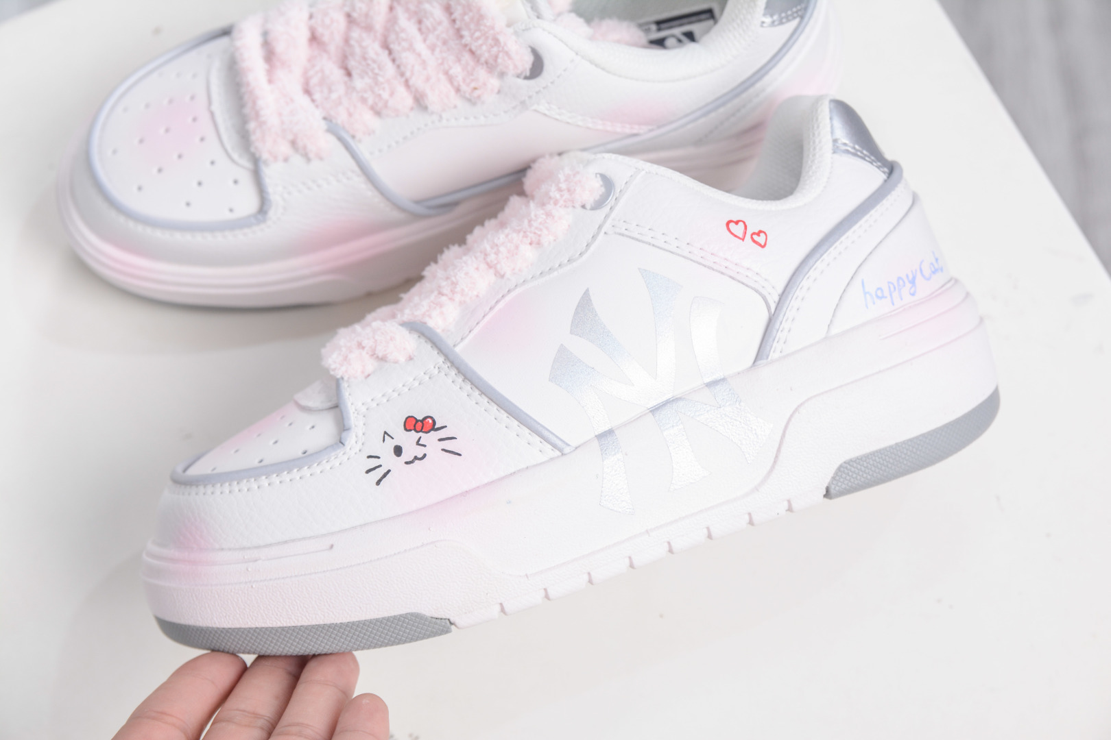 MLB Chunky Liner Sneakers - Pink Kitty Edition, Graffiti Custom Color, Daddy Style 7 cmp i1758815441042 8093 0 6