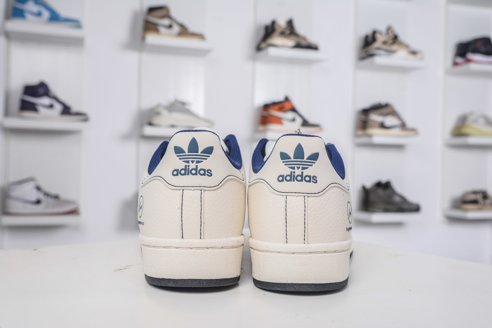 Adidas Originals Superstar x Fragment Design White Blue Shell Toe Sneakers 2 cmp i1758816286615 3891 0 1