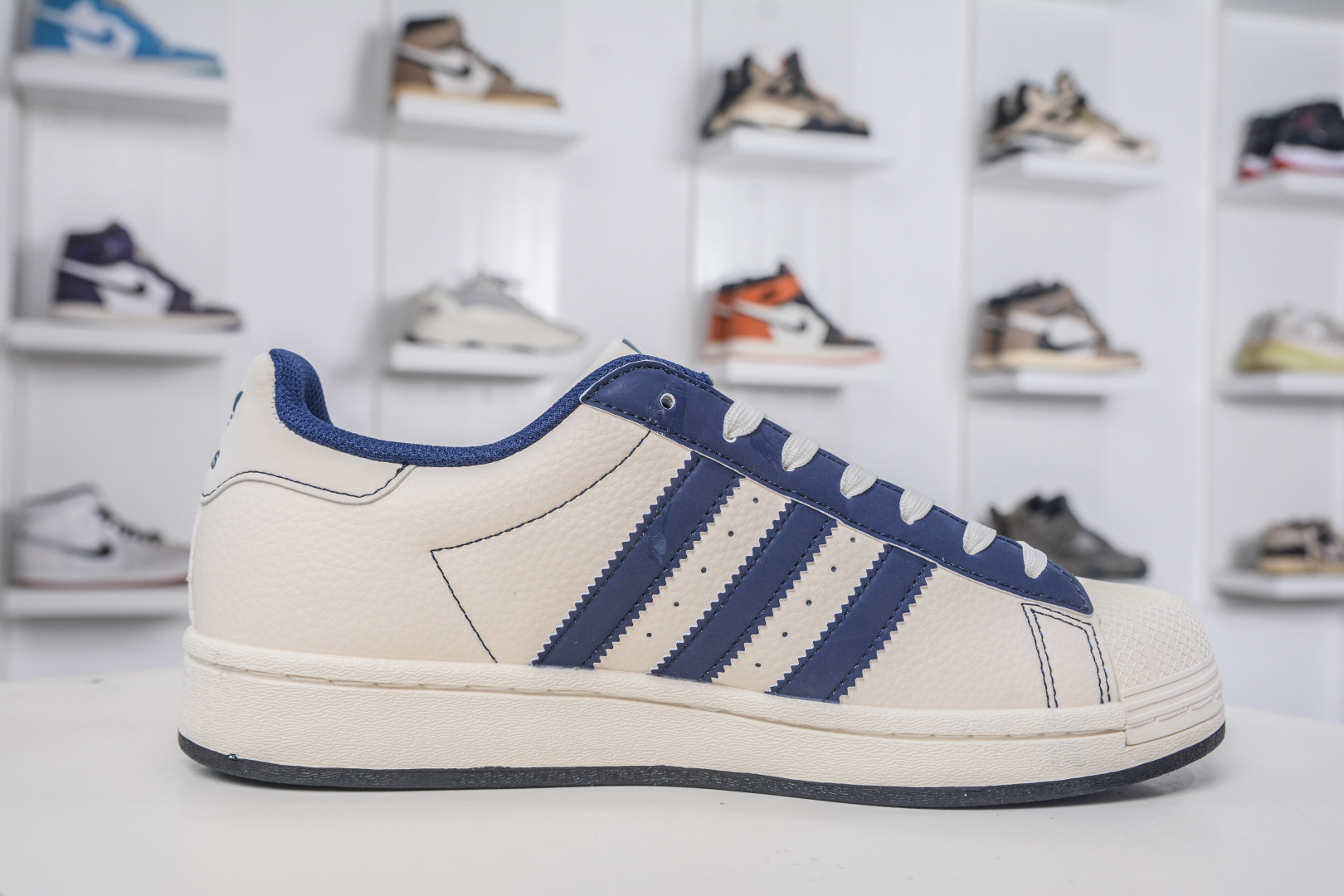 Adidas Originals Superstar x Fragment Design White Blue Shell Toe Sneakers 3 cmp i1758816286675 1535 0 2