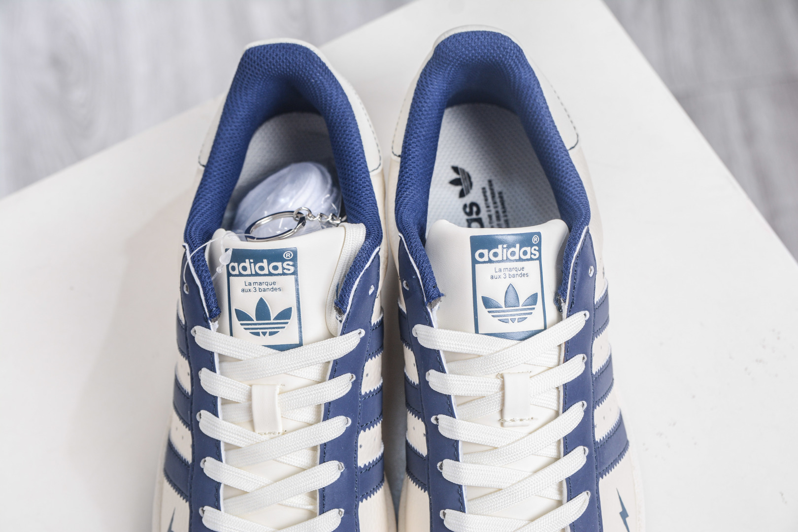 Adidas Originals Superstar x Fragment Design White Blue Shell Toe Sneakers 8 cmp i1758816287722 6156 0 7
