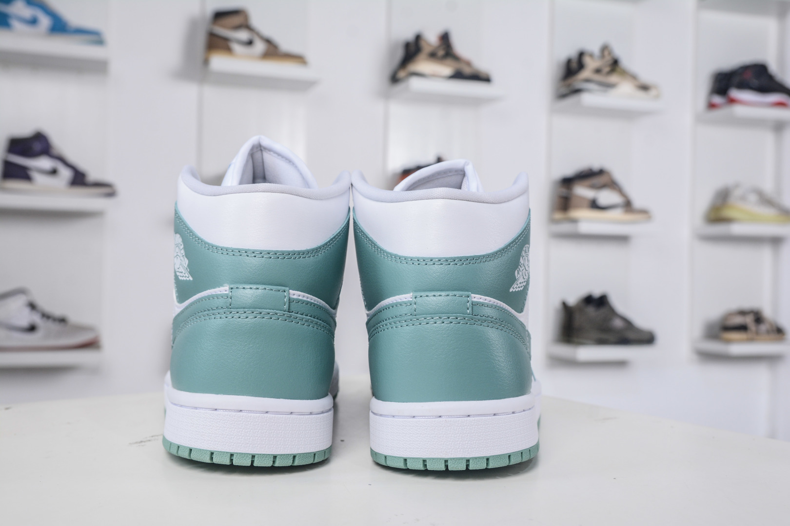 Air Jordan 1 Mid White Mint Green, Comfortable Sneakers for Everyday Wear 3 cmp i1758908289517 4870 0 1