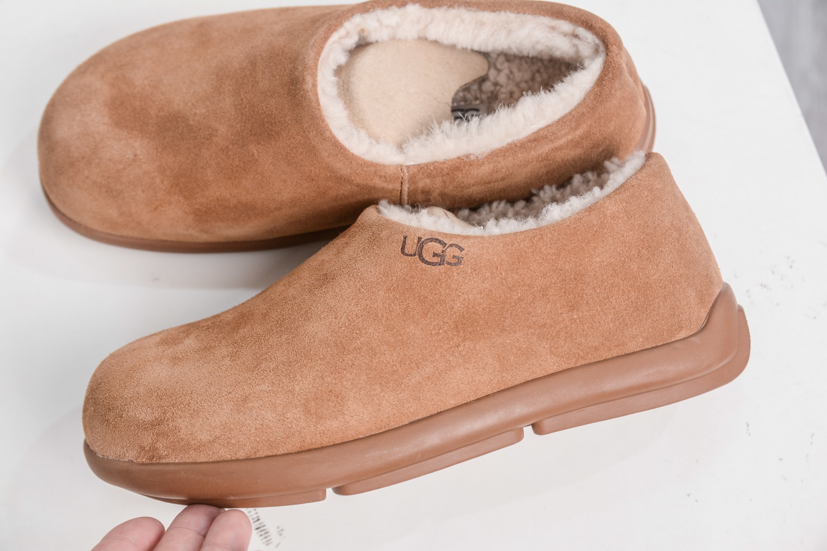 UGG Dakota Women's Suede Moccasin Slippers with Sheepskin Lining 8 cmp i1758908781389 3547 0 6