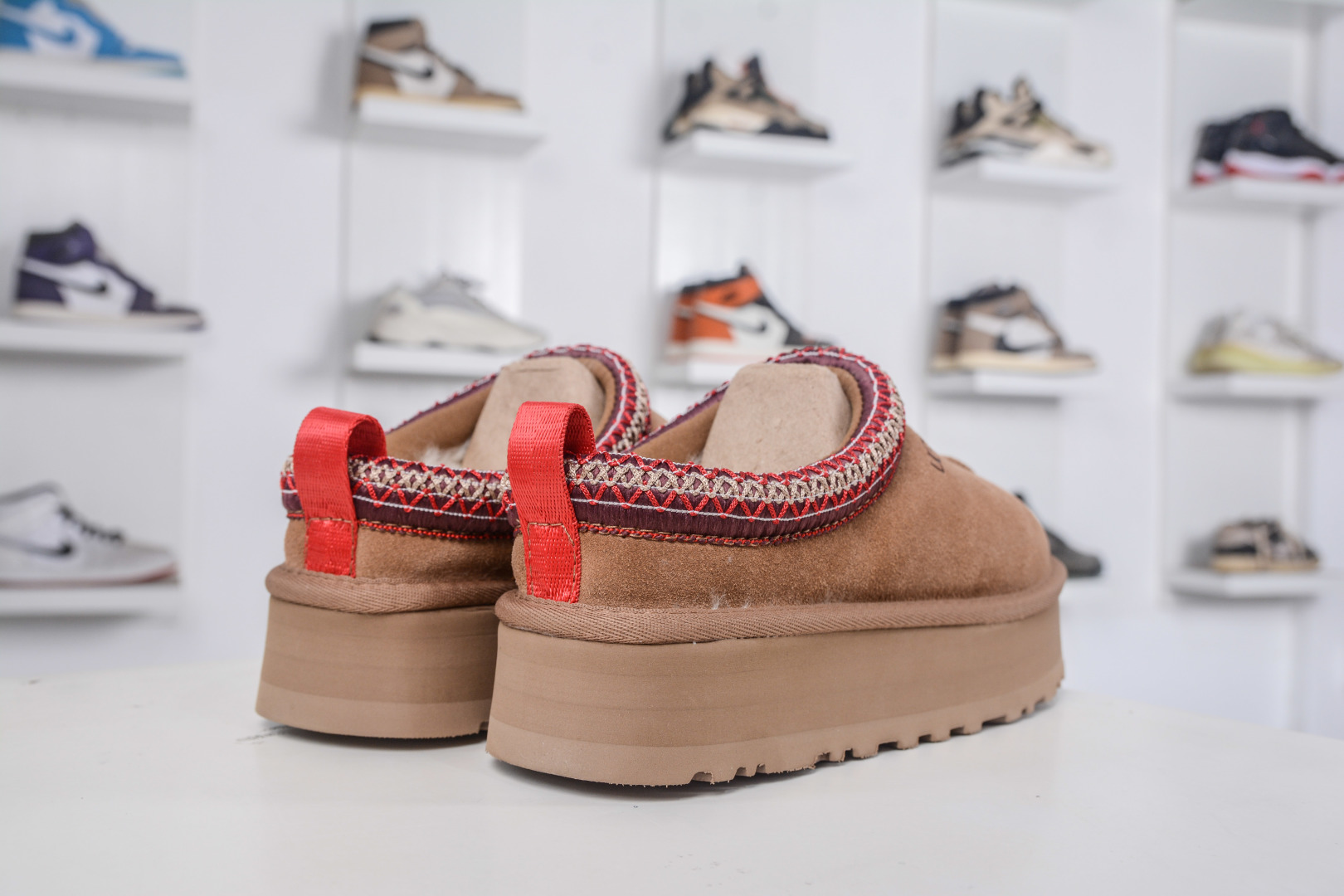 UGG Women's Tazz Mule Slipper - Chestnut Suede with Platform Sole 6 cmp i1758908949308 6407 0 5