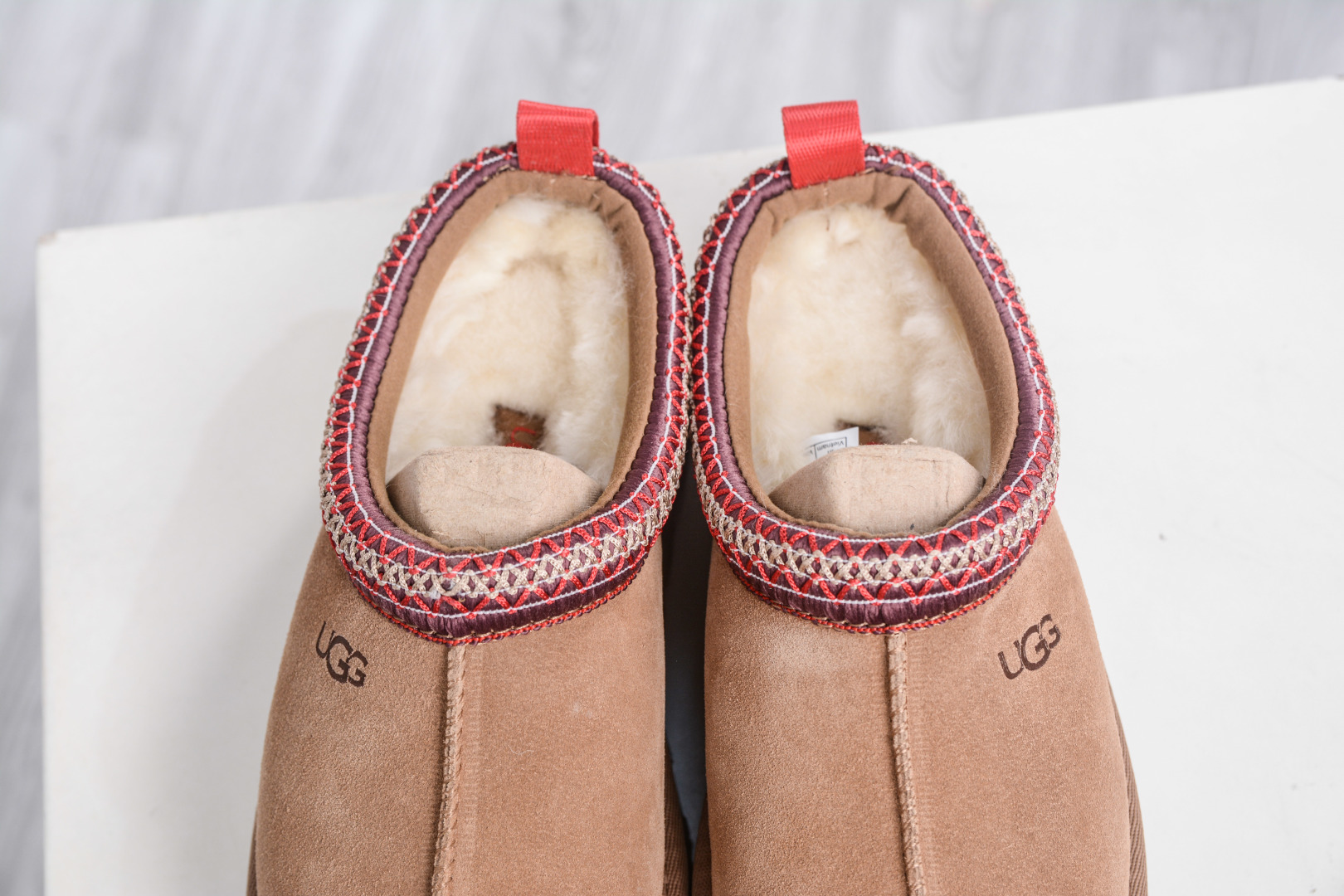 UGG Women's Tazz Mule Slipper - Chestnut Suede with Platform Sole 8 cmp i1758908950778 6093 0 7