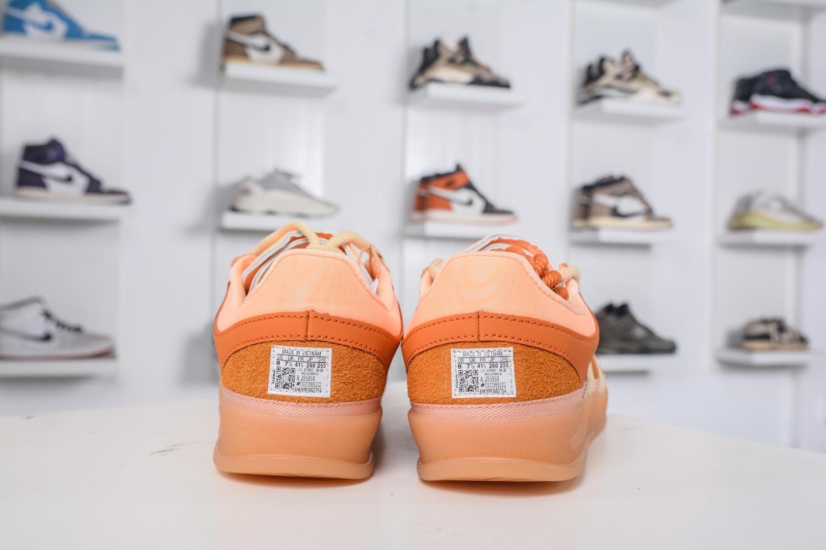 230 top纯原 Bad Bunny x adidas originals GAZELLE INDOOR 橙色 JS5050