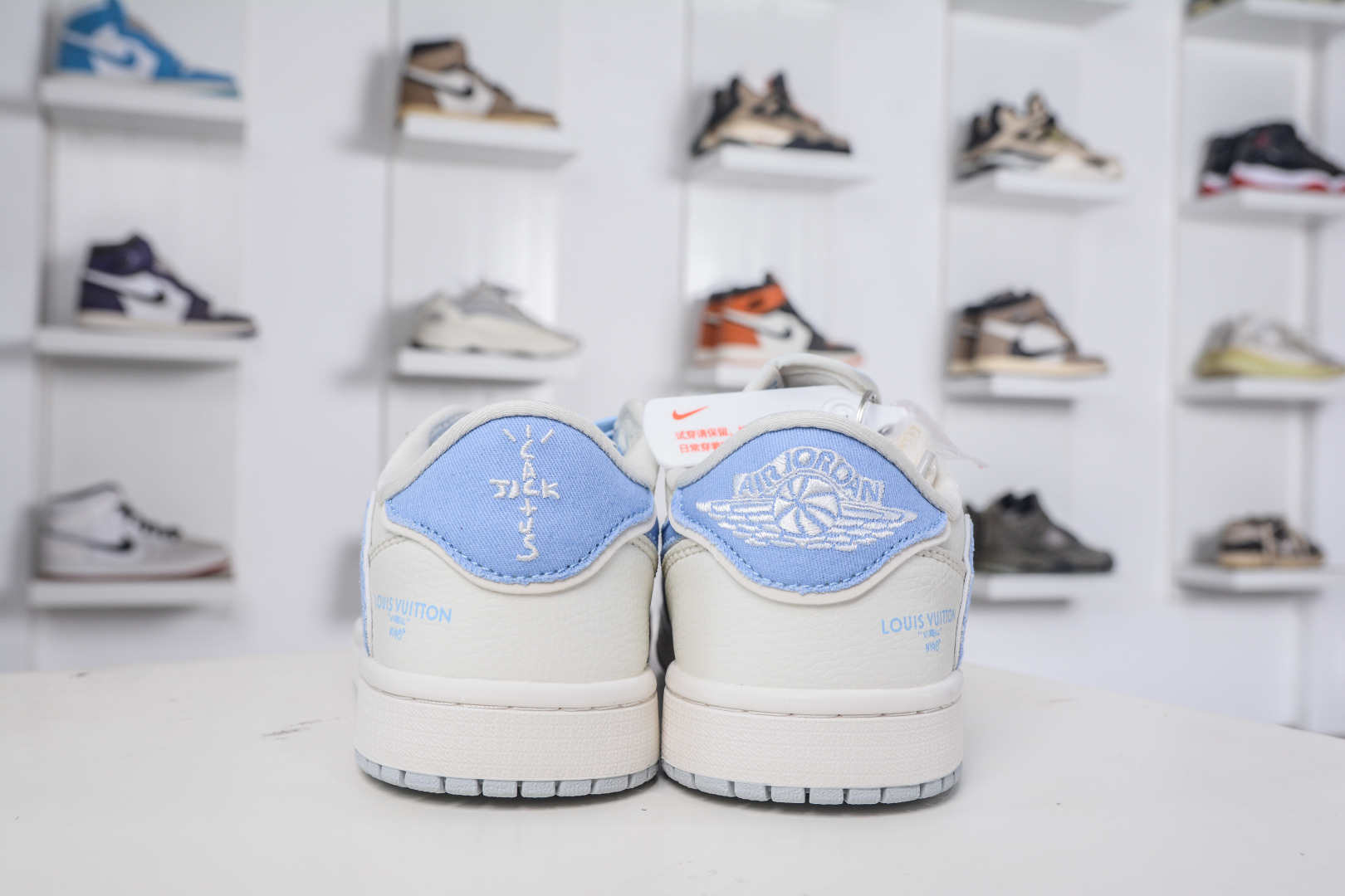 TS x Air Jordan x Louis Vuitton Air Jordan 1 Low - Grey Blue 2 cmp i1758995447655 3689 0 1