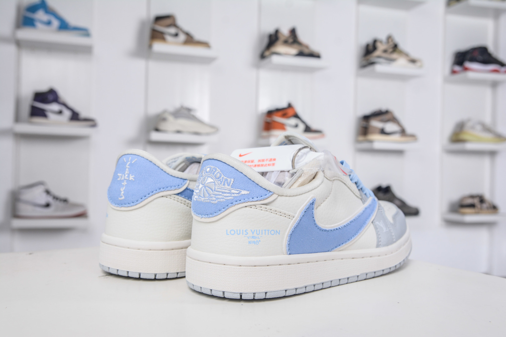 TS x Air Jordan x Louis Vuitton Air Jordan 1 Low - Grey Blue 6 cmp i1758995447655 8852 0 5