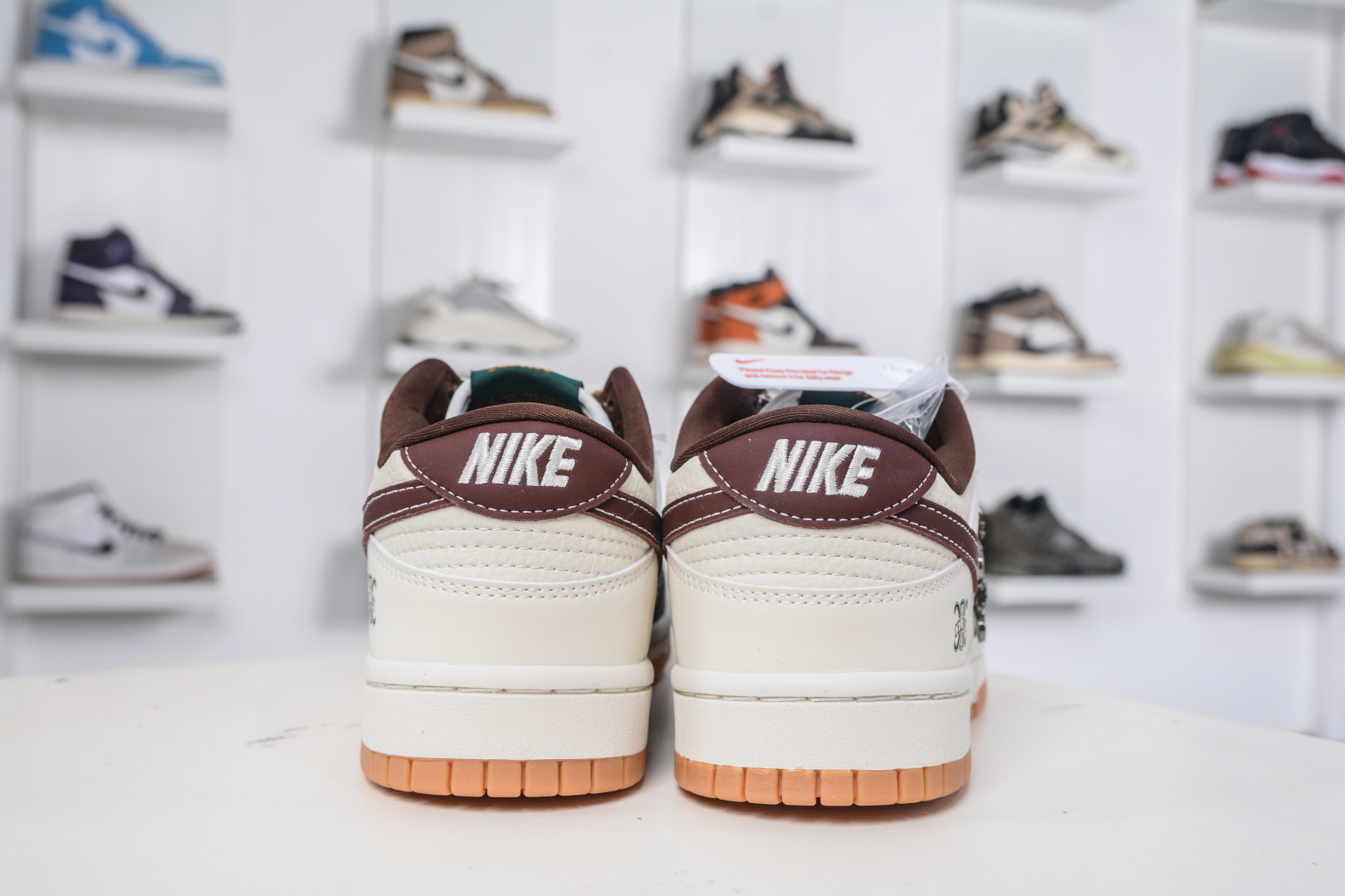 Nike SB Dunk Low x Celine Collab White Green Brown Sneakers 2 cmp i1758995526703 8618 0 1