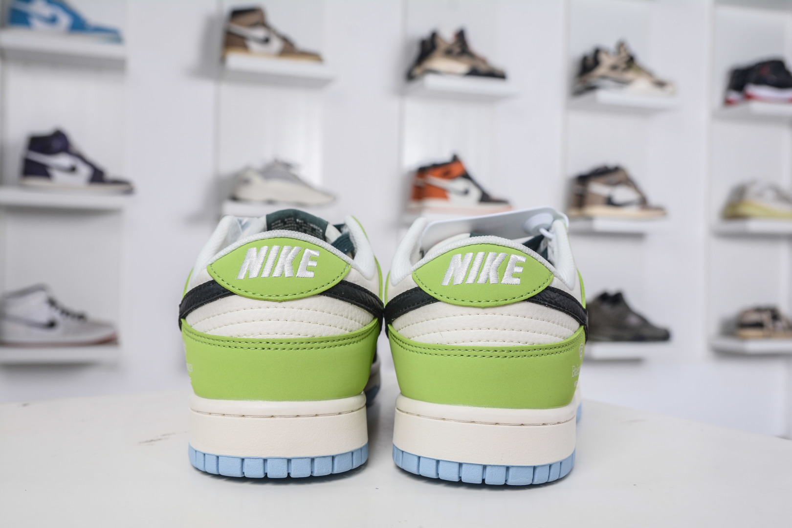 Nike SB Dunk Low x Balenciaga White Green Black,Original Leather Sneakers 2 cmp i1758995607645 3257 0 1
