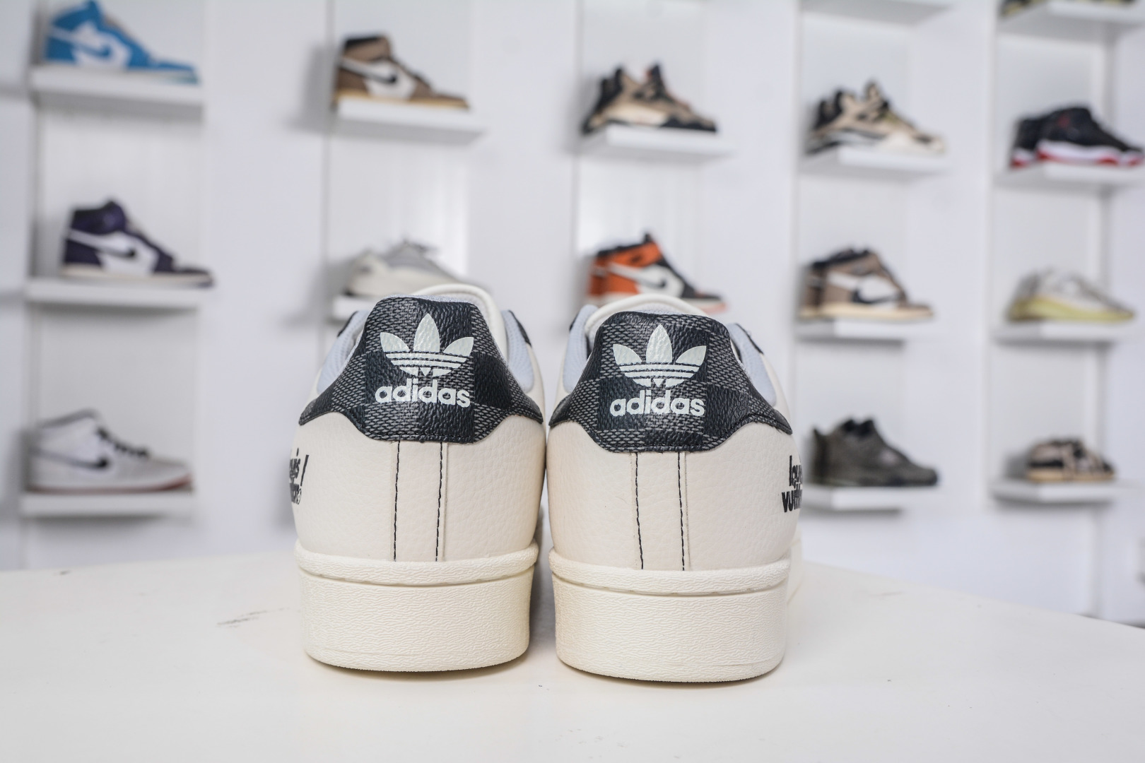 Adidas Originals Superstar x Louis Vuitton White Black Shell Toe Sneakers 3 cmp i1758995763720 7725 0 1