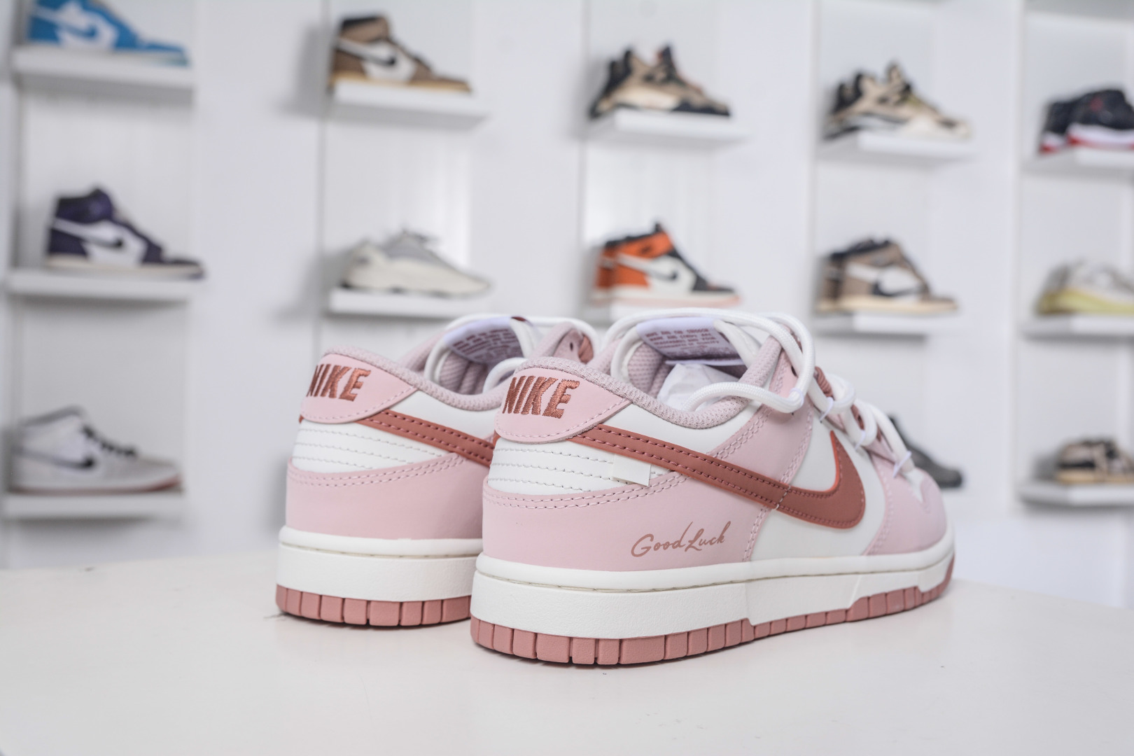Nike Dunk Low 'Good Luck' Women's Shoes Rose Whisper White PC0528-105 6 cmp i1759601822003 8257 0 5