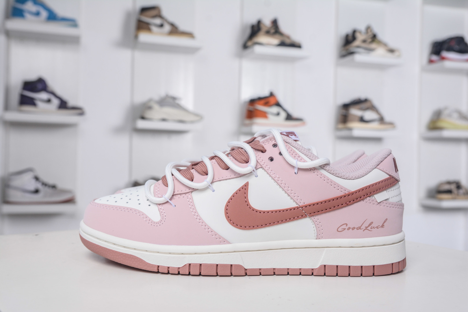 Nike Dunk Low 'Good Luck' Women's Shoes Rose Whisper White PC0528-105 1 cmp i1759601822062 6900 0 0