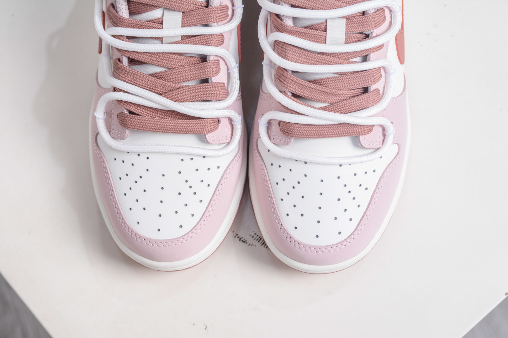 Nike Dunk Low 'Good Luck' Women's Shoes Rose Whisper White PC0528-105 9 cmp i1759601823282 1077 0 8