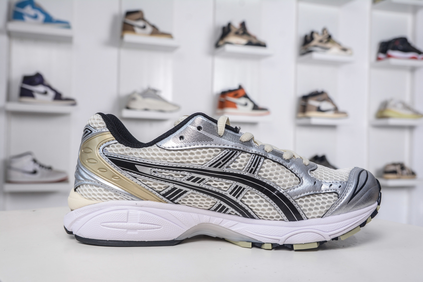 Asics Gel-Kayano 14 Cream Denim Blue Lightweight Cushioned Running Shoes 3 cmp i1759603080049 2202 0 2