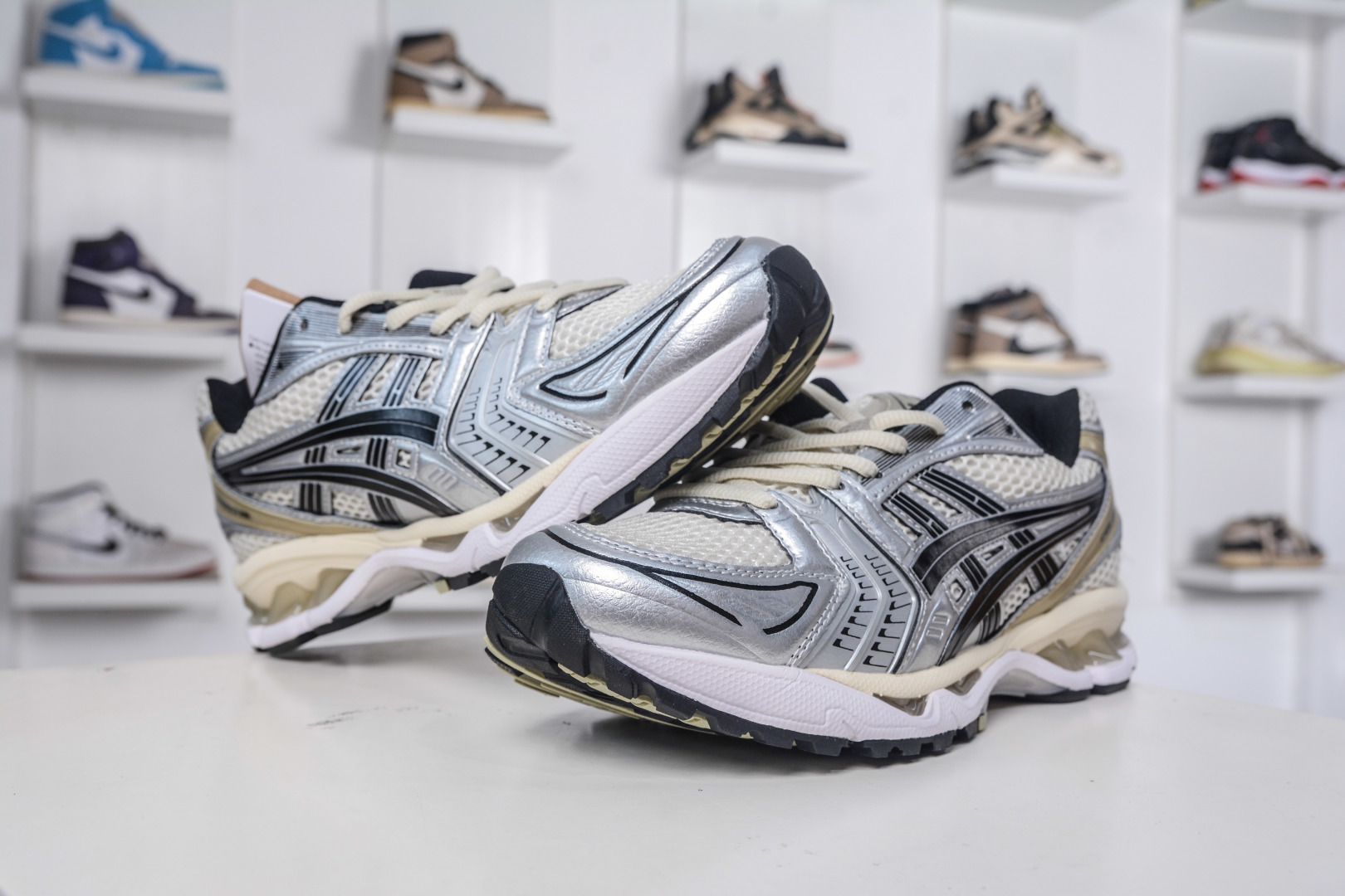 Asics Gel-Kayano 14 Cream Denim Blue Lightweight Cushioned Running Shoes 4 cmp i1759603080070 9471 0 3