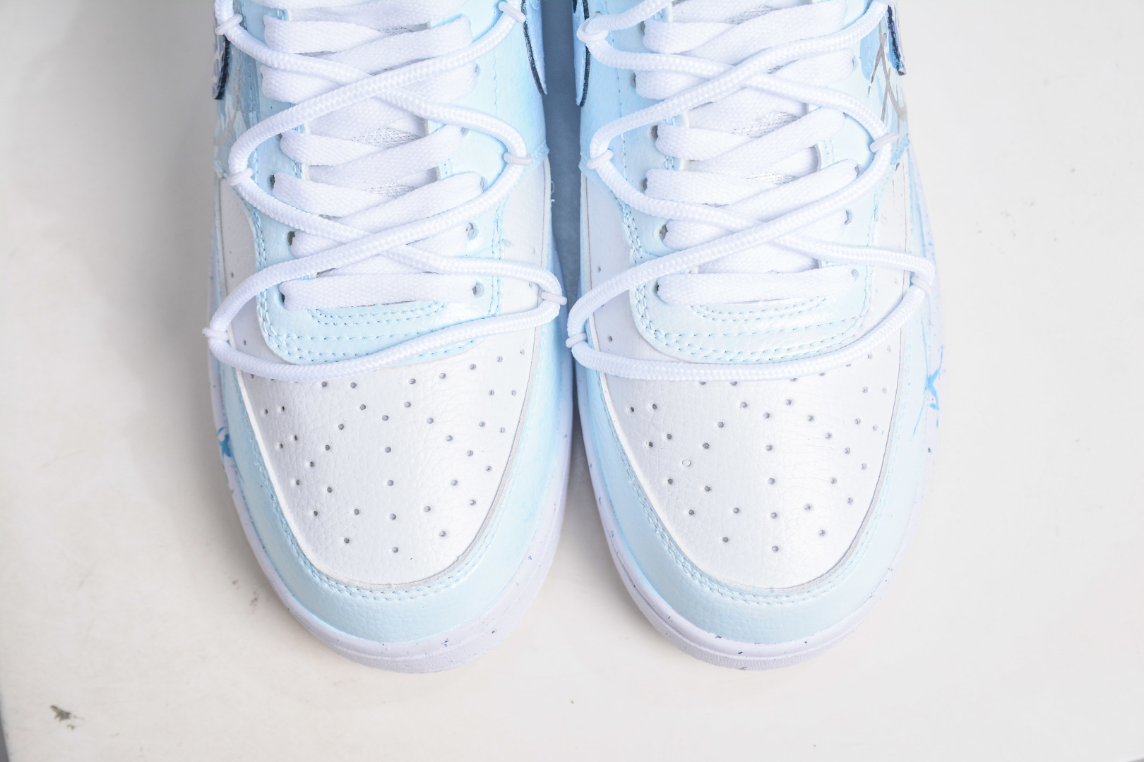 260 Nike Court Vision Low 手绘涂鸦绑带 休闲运动板鞋 低帮百搭透气休闲运动板鞋 DH2987-101