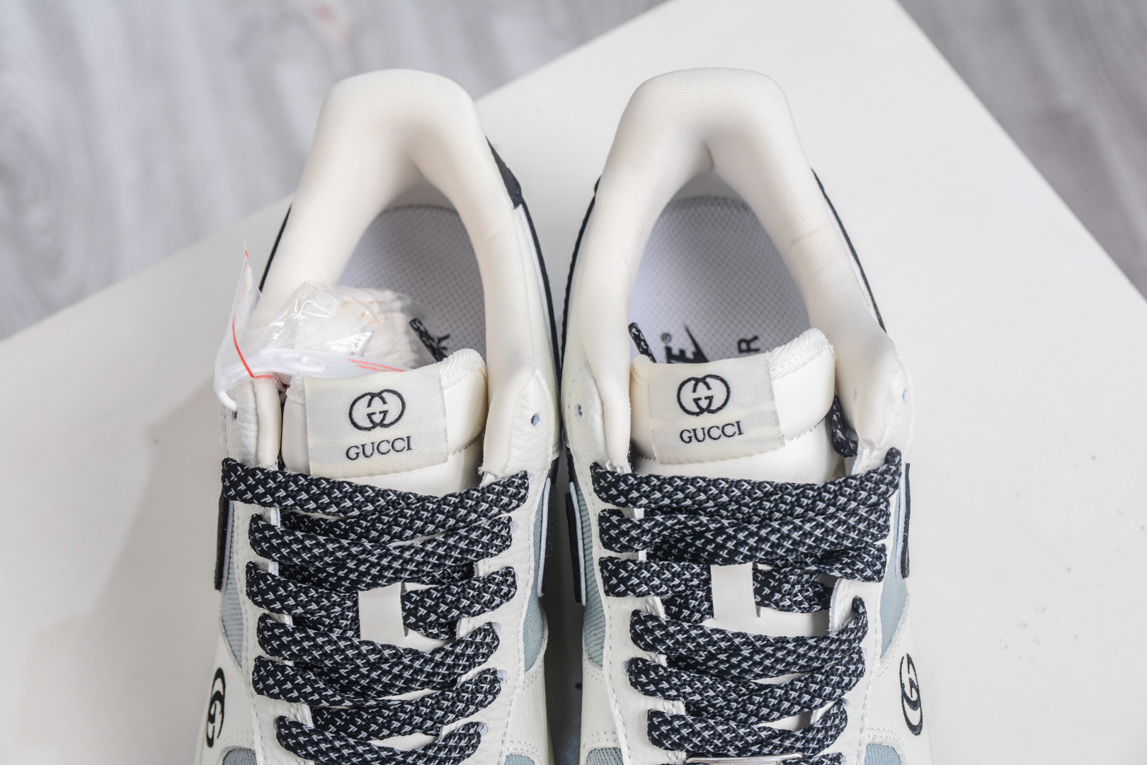 260 Gucci x NIke Air Force 1 古驰联名-米灰黑 YF9511-808