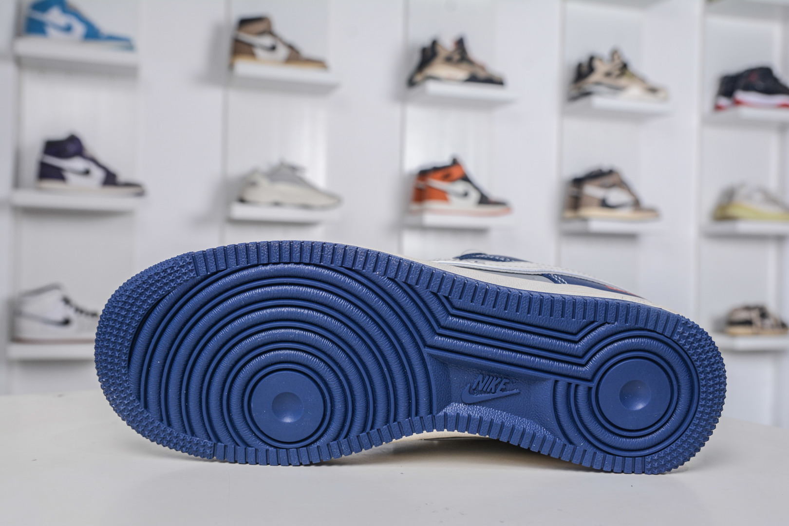 260 Nike Air Force 1 Low 07 x Supreme SUP联名-白灰蓝 XD2588-602