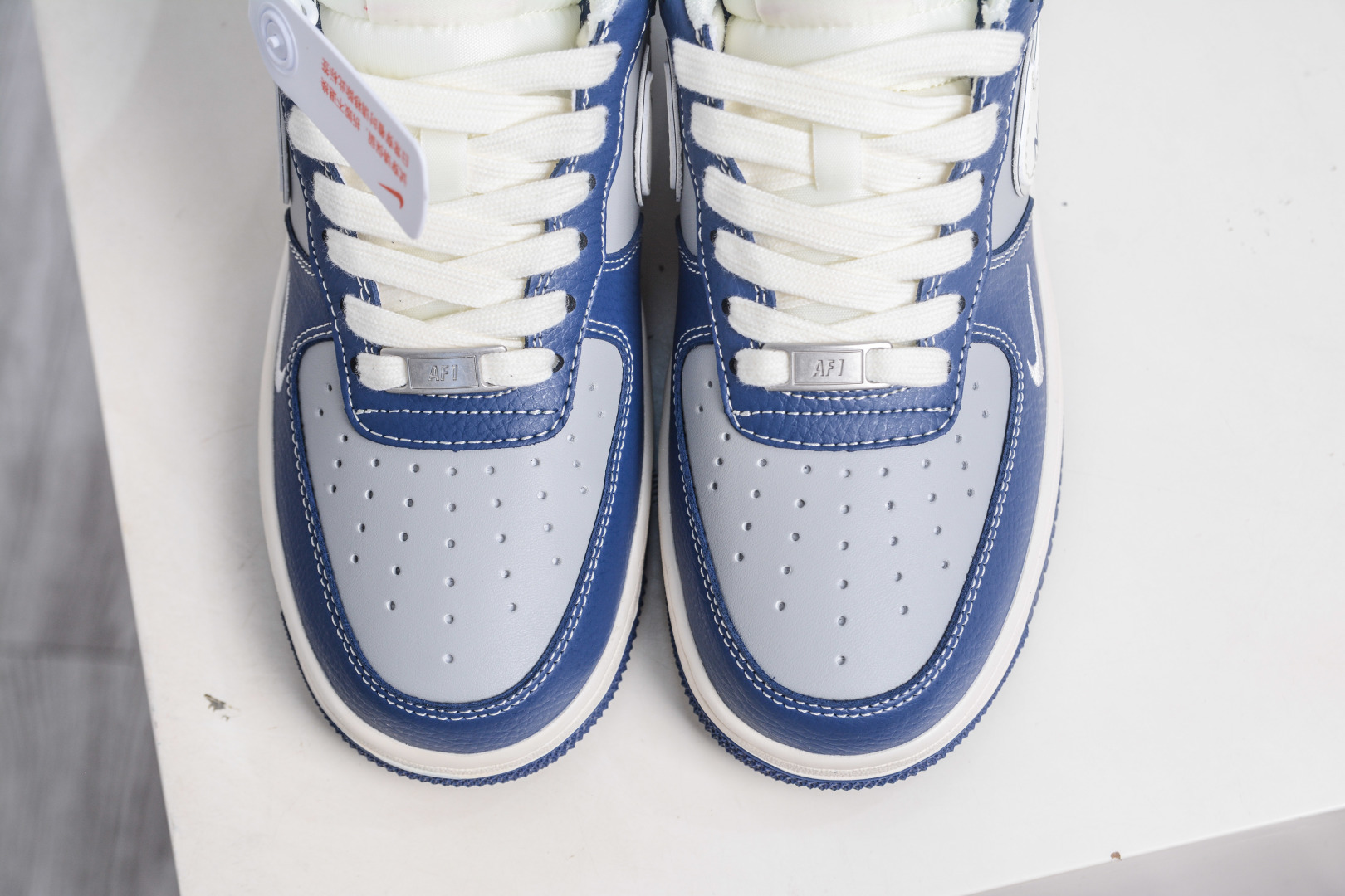 260 Nike Air Force 1 Low 07 x Supreme SUP联名-白灰蓝 XD2588-602