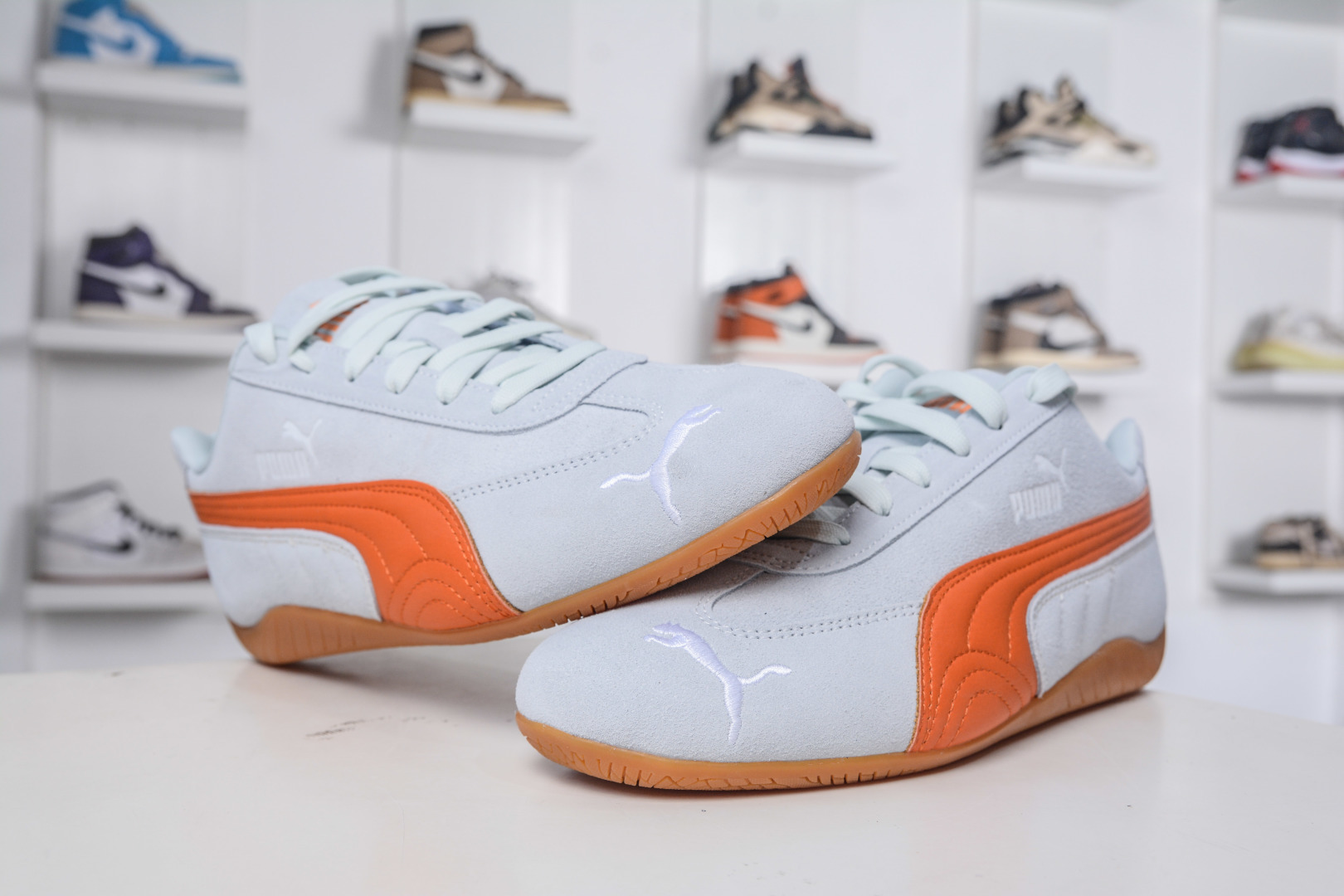 210 TOP纯原 Puma Speedcat 彪马薄底德迅复古运动休闲赛车跑鞋 406329-40