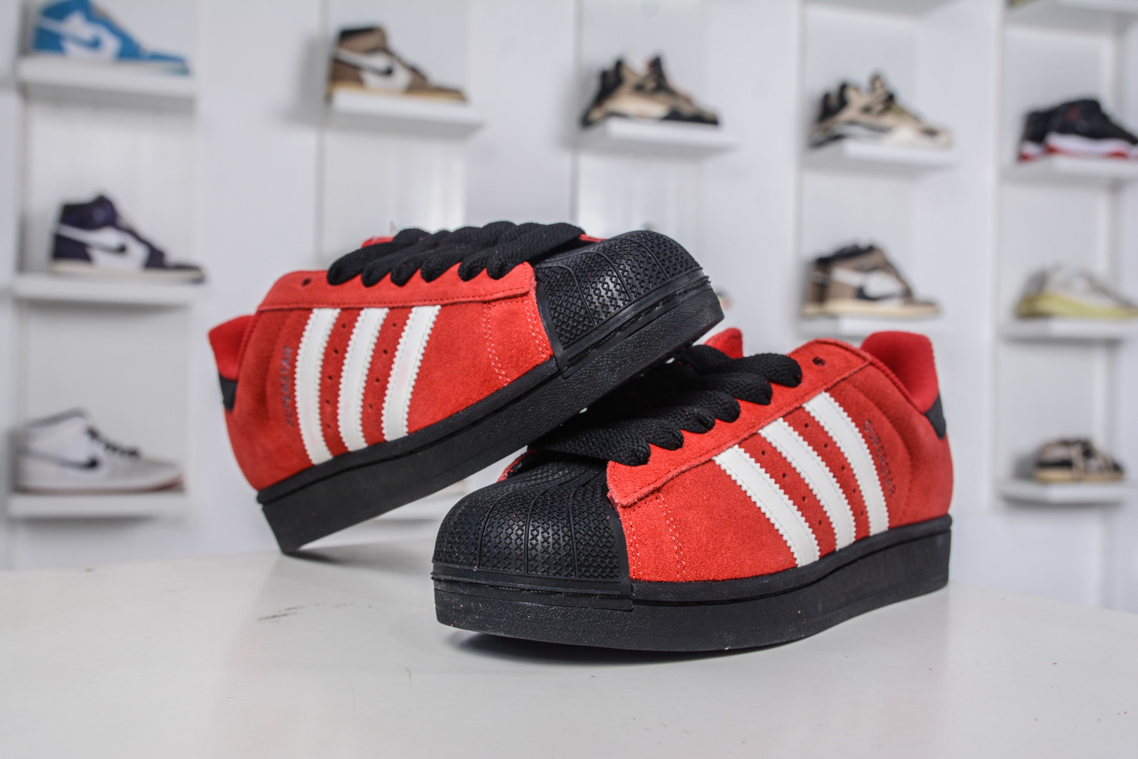 150 AD Originals Superstar 2 贝壳头 红白 JQ3220