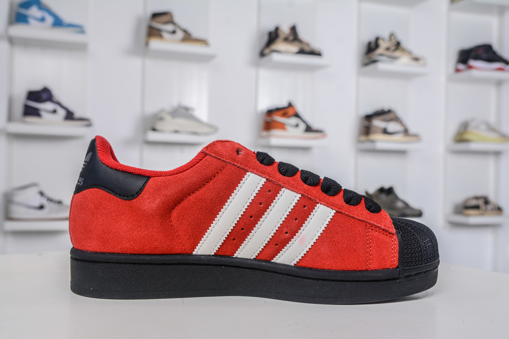 150 AD Originals Superstar 2 贝壳头 红白 JQ3220