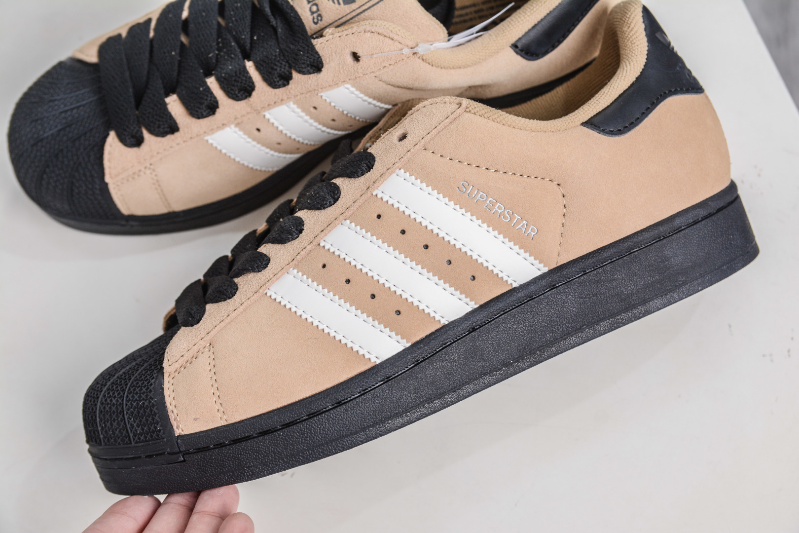 150 AD Originals Superstar 2 贝壳头 棕白 JQ3221